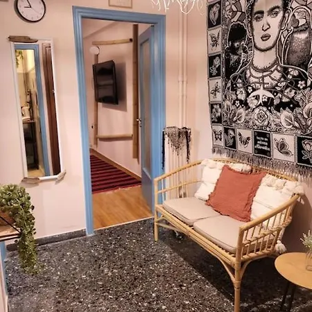Viva La Frida Boho Apartment In Central Ateny Zewnętrze zdjęcie